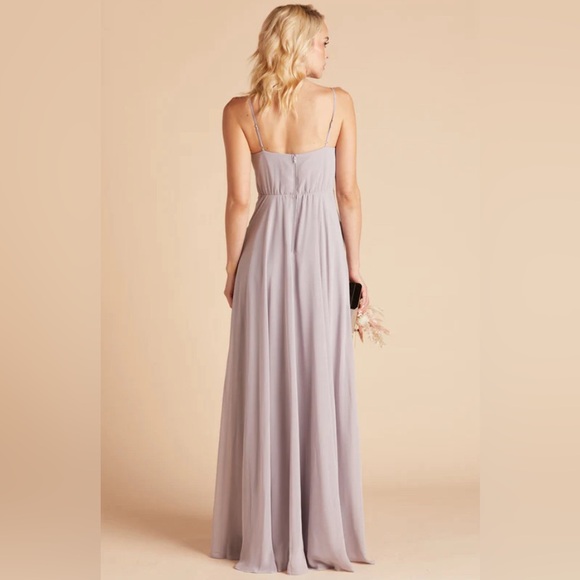RESERVED LISTING - Birdy Grey Kaia Chiffon Lilac Dress - Picture 2 of 9